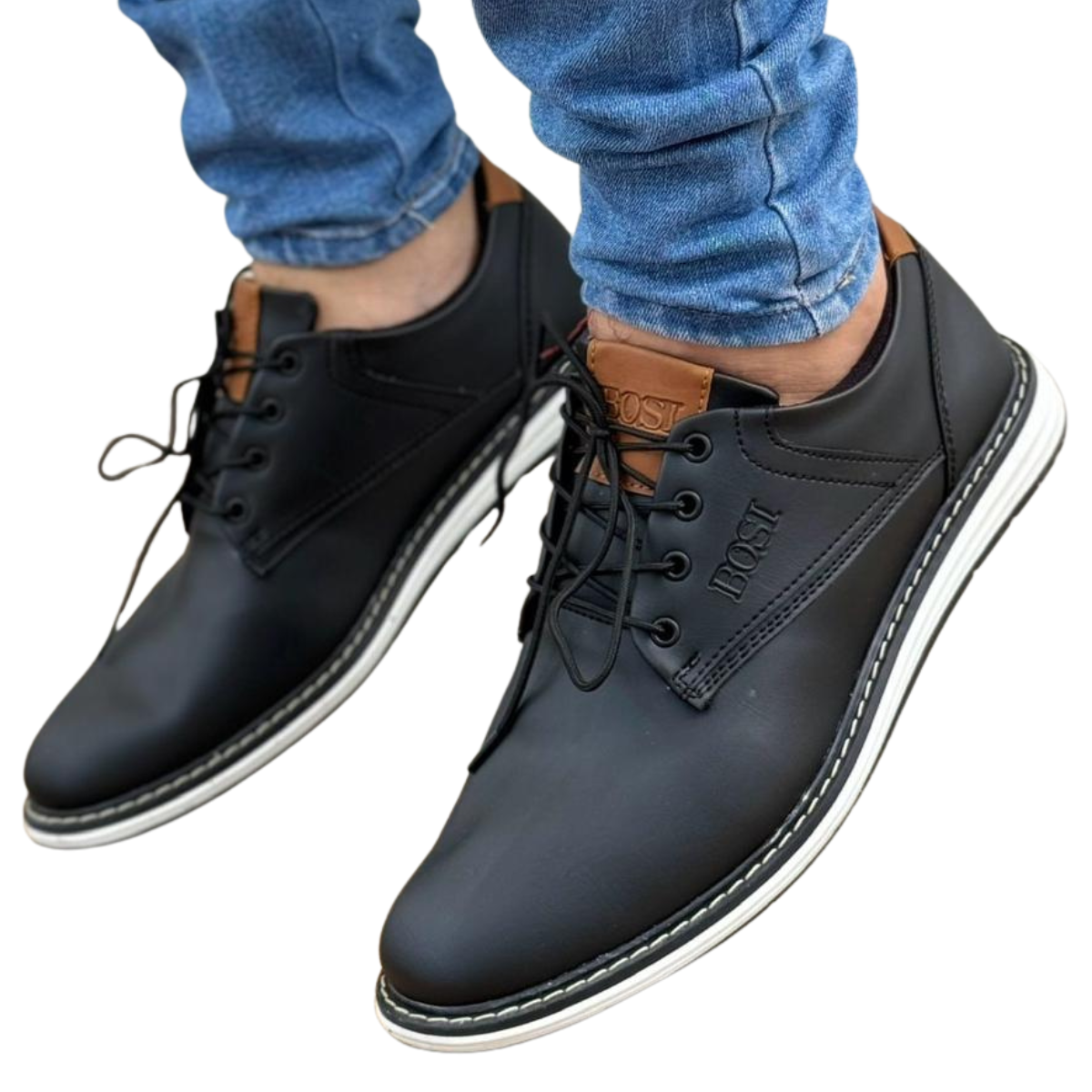 ZAPATOS BOSI HOMBRE CLÁSICO: Elegancia y Durabilidad en Onlineshoppingcenterg. ¿Buscas los ZAPATOS BOSI HOMBRE CLÁSICO ideales para complementar tu estilo? En Onlineshoppingcenterg contamos con una selección exclusiva de zapatos Bosi para hombre que combinan la elegancia clásica con la calidad y comodidad que necesitas para el día a día. Con los Zapatos Bosi podrás disfrutar de un calzado de alta durabilidad y estilo único, diseñado para ajustarse a las necesidades de cada hombre.  ¿Por Qué Elegir ZAPATOS BOSI HOMBRE CLÁSICO? Los ZAPATOS BOSI HOMBRE CLÁSICO son perfectos para aquellos que buscan un calzado versátil, elegante y que resista el paso del tiempo. Esta línea de calzado Bosi se caracteriza por su diseño atemporal y materiales de alta calidad que garantizan confort en cada uso.  Beneficios de los Zapatos Bosi Clásicos para Hombre Estilo Atemporal: Los zapatos Bosi hombre clásico están diseñados para quienes prefieren un look elegante y siempre a la moda. Materiales de Calidad: Cada par de zapatos Bosi está elaborado con cuero y otros materiales de alta resistencia, lo que asegura su durabilidad. Confort: Estos zapatos no solo son elegantes, sino que también son extremadamente cómodos para usar durante largas horas. Variedad de ZAPATOS BOSI HOMBRE CLÁSICO En Onlineshoppingcenterg podrás encontrar diferentes estilos y modelos de zapatos Bosi hombre clásico que se adaptan a diversas ocasiones y necesidades. Aquí algunos de nuestros modelos destacados: